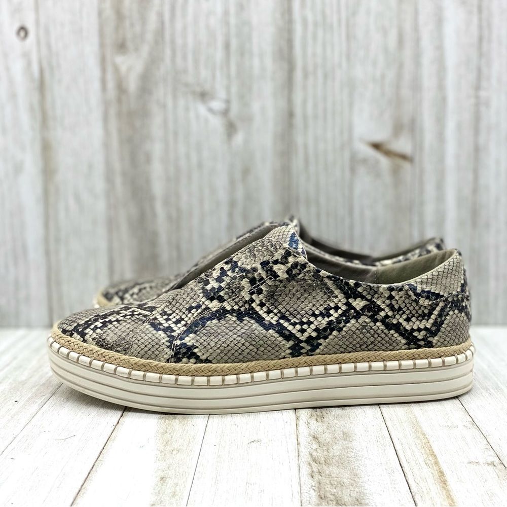 J/Slides Karla Python Print Slip-On Espadrille Sn… - image 3